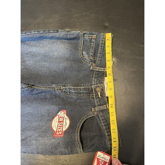 LEVI'S SIGNATURE LOW RISE FLARE JEANS GIRLS YOUTH sz16.5 (29x28.5) NWT - Picture 9 of 11